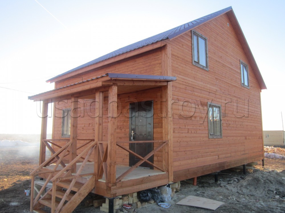 Каркасный дом 10х12 ДП38
